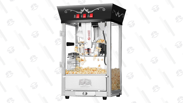 Great Northern Popcorn Black Antique Style Popcorn Popper Machine | $94 | Amazon
